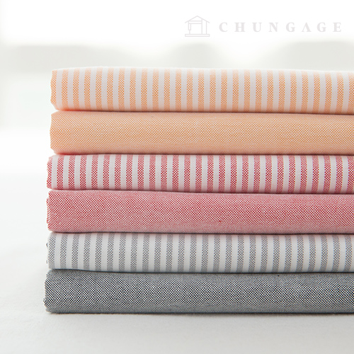 棉质条纹面料渐变色染色条纹平纹面料 6 种类型